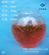 600ml玻璃燭臺(tái)