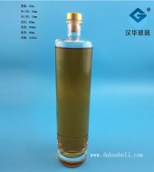 1000ml晶白料玻璃酒瓶