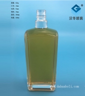 500ml長(zhǎng)方形玻璃酒瓶