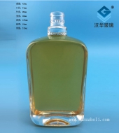 300ml長(zhǎng)方形玻璃酒瓶