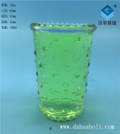 100ml出口點(diǎn)點(diǎn)玻璃蠟燭杯